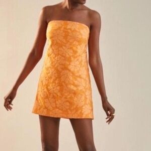 Anthropologie Textured Shift Mini Dress with Bow detail 4